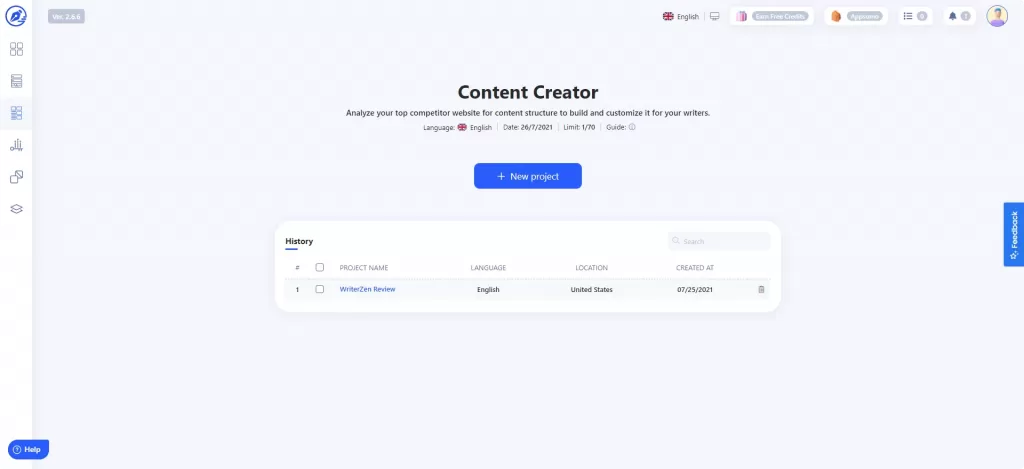 WriterZen Content Creator